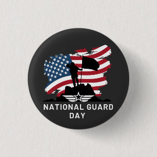 National Guard Day Button