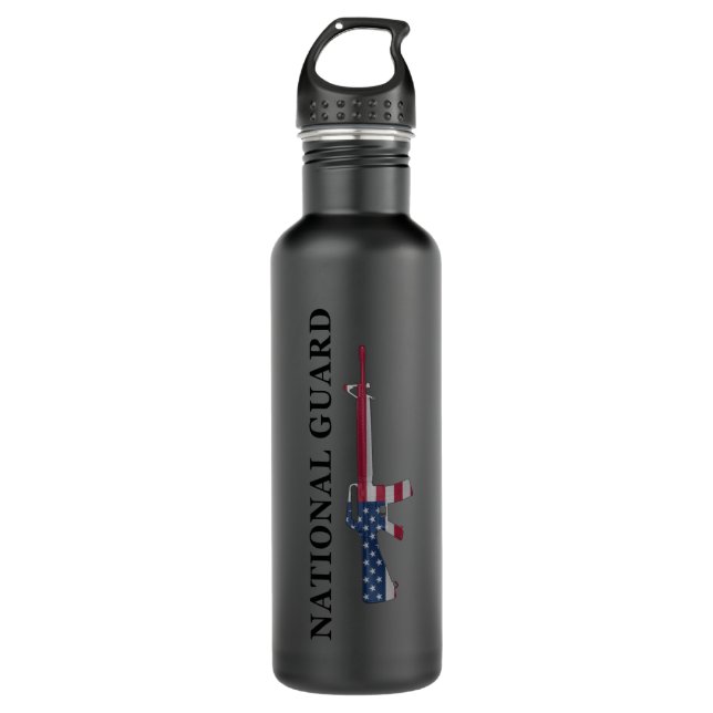 National Guard M16 Water Bottle (Front)