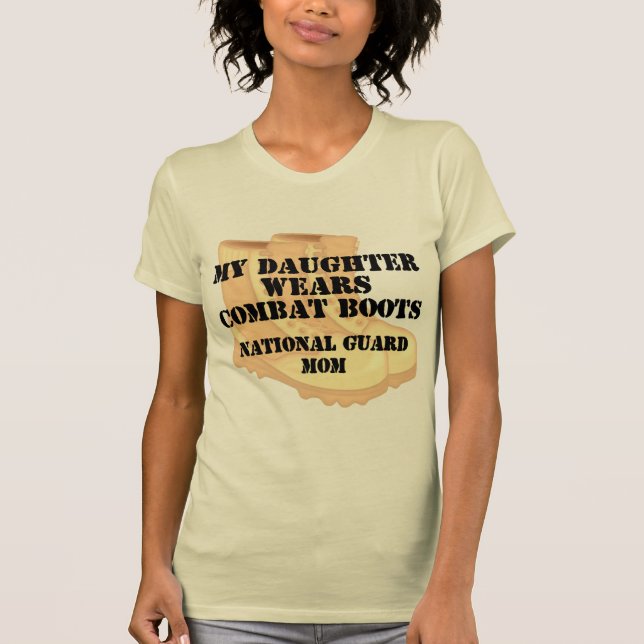 National Guard Mom Daughter DCB T-Shirt (Front)