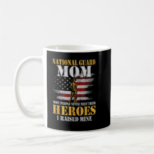 National Guard Mom Shirt Army Heroes T shirt Veter Coffee Mug