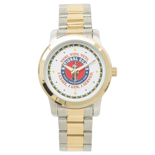 National Guard Shield Logo Watch (Front)