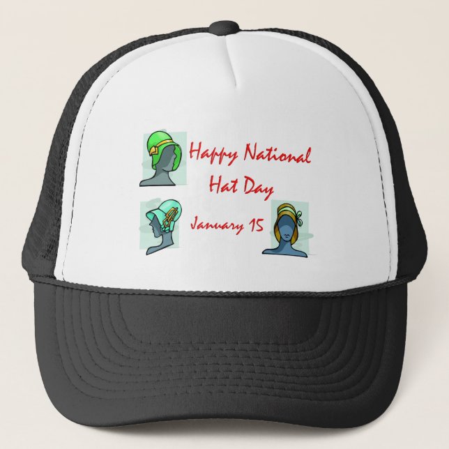 National Hat Day January 15 (Front)