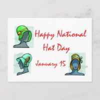 January 15 is National Hat Day