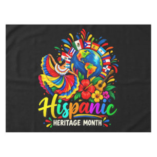 National Hispanic Heritage Month All Countries Tablecloth