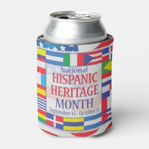 National Hispanic Heritage Month Can Cooler