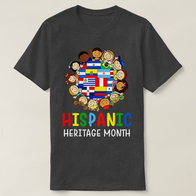 National Hispanic Heritage Month Celebration Boys  T-Shirt (Design Front)