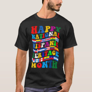 National Hispanic Heritage Month Celebration Latin T-Shirt