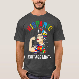 National Hispanic Heritage Month Celebration Latin T-Shirt