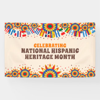 National Hispanic Heritage Month | Colorful Banner