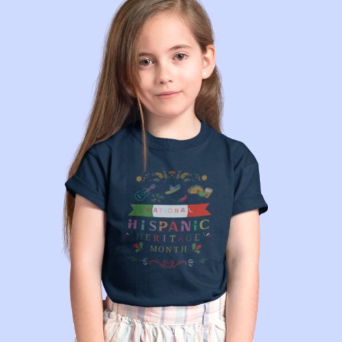 NATIONAL HISPANIC HERITAGE MONTH DESIGN T_Shirt