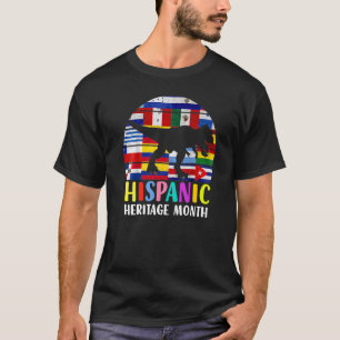 National Hispanic Heritage Month Dinosaurs Latino T-Shirt
