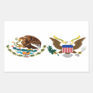 National Hispanic Heritage Month - Eagles Rectangular Sticker