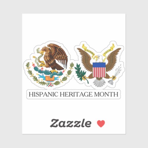 National Hispanic Heritage Month _ Eagles Sticker