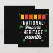 National Hispanic Heritage Month Funny Gift (Front/Back)