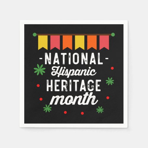 National Hispanic Heritage Month Funny Gift Napkins