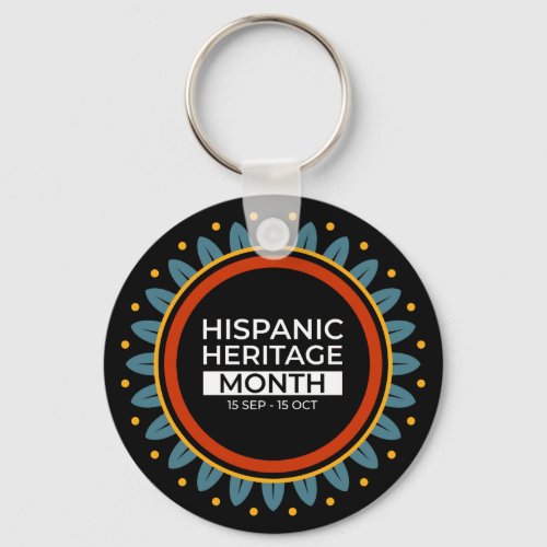 National Hispanic Heritage Month Keychain