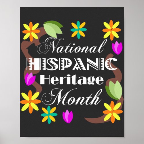 National Hispanic Heritage Month Poster