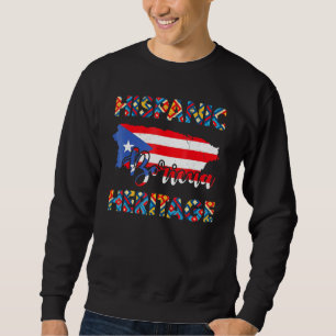 National Hispanic Heritage Month Puerto Rico Sweatshirt