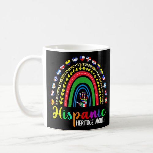 National Hispanic Heritage Month Rainbow All Count Coffee Mug