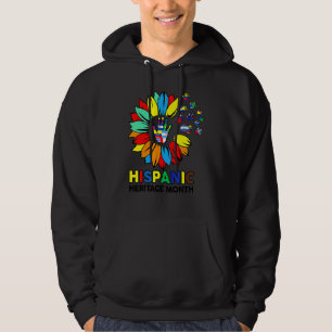 National Hispanic Heritage Month Sunflower All Cou Hoodie