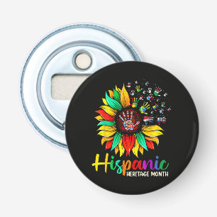 National Hispanic Heritage Month Sunflower Bottle Opener