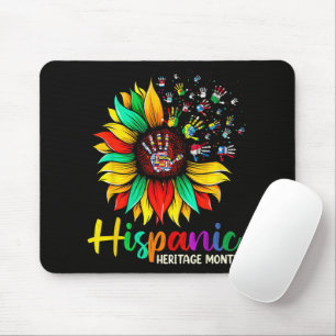 National Hispanic Heritage Month Sunflower Mouse Pad
