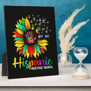 National Hispanic Heritage Month Sunflower Plaque