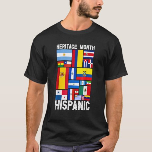 National Hispanic Heritage Month T_Shirt