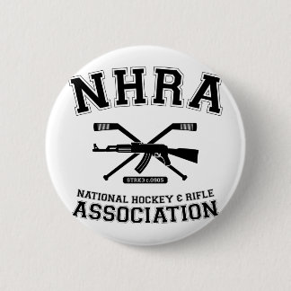 National Hockey and Rifle Association Button