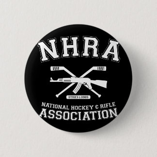 National Hockey and Rifle Association Button