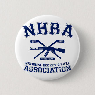 National Hockey and Rifle Association Button