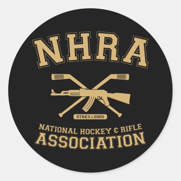 National Hockey and Rifle Association Stickers