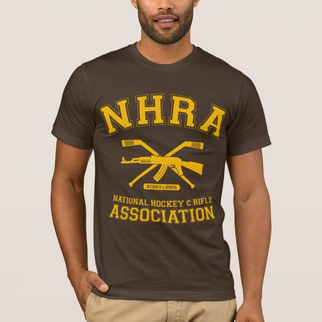 National Hockey and Rifle Association T-Shirt (Front)