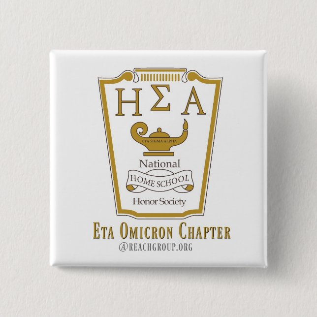 National Homeschool Honor Society pin (Front)