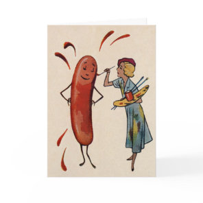 National Hot Dog Day Card