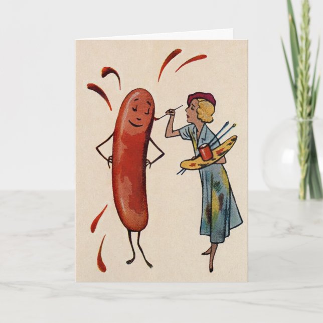 National Hot Dog Day Card (Front)