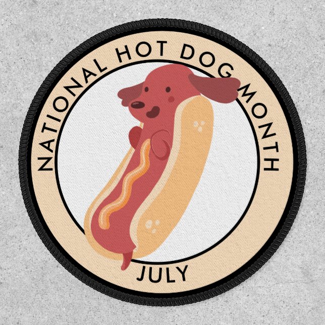 National Hot Dog Month Patch (Front)