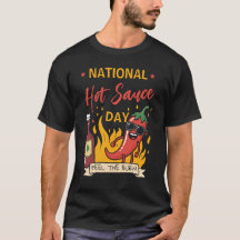 National Hot Sauce Day Funny Hot Chili