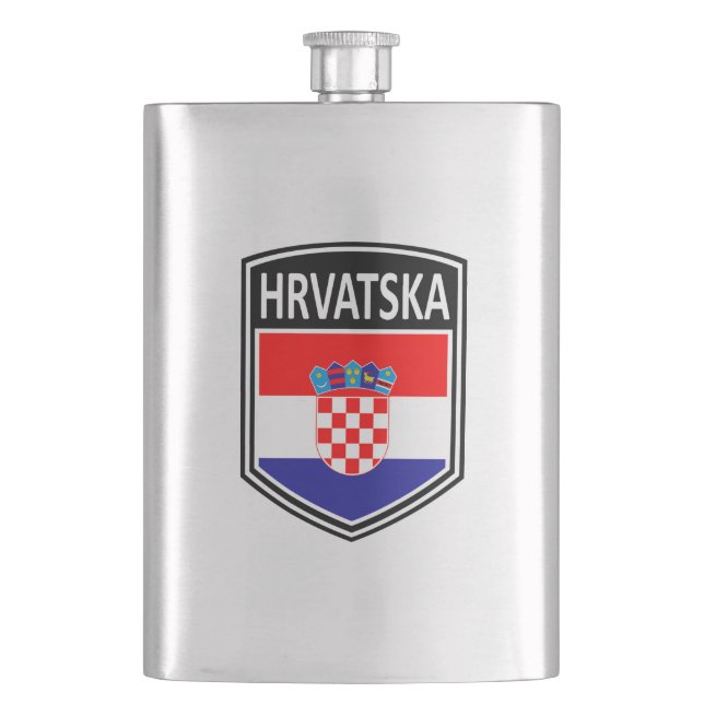 National - Hrvatska Flask (Front)