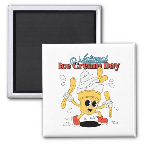 National Ice Cream Day Magnet