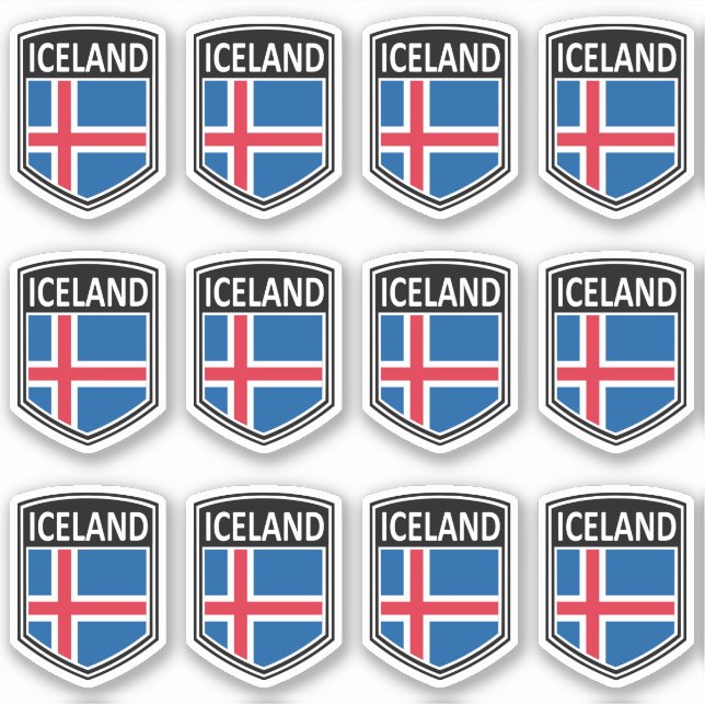 National - Iceland Sticker (Front)