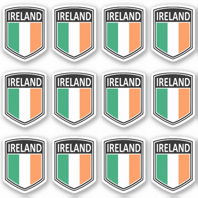National - Ireland Sticker (Front)