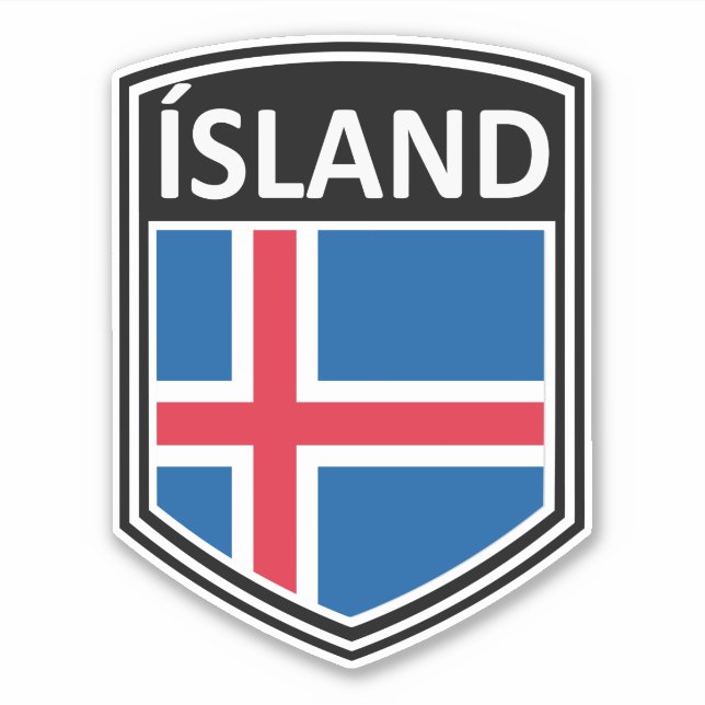 National - Island Sticker (Front)