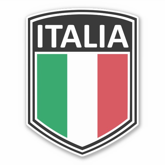 National - Italia Sticker (Front)