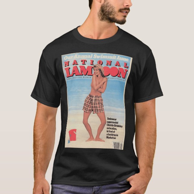 National Lampoon Annual Swimsuit Cover friend T-Shirt (Front)