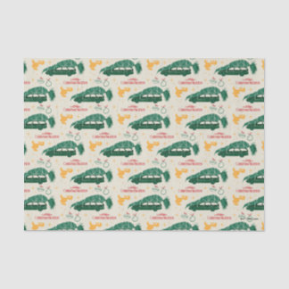 National Lampoon Christmas Tree on Car Pattern Tissue Paper
