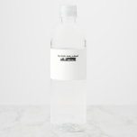National Lampoon’s Christmas Quote  - Hey Kids, Lo Water Bottle Label