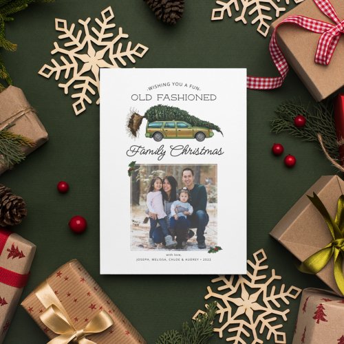 National Lampoons Christmas Family Photo  Invitation