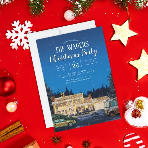 National Lampoons Christmas Party Invitation