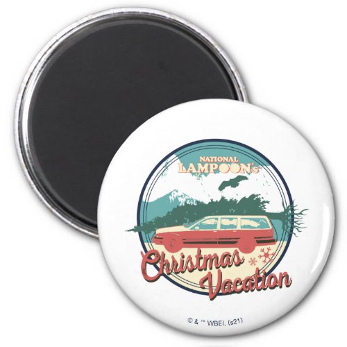 National Lampoons Christmas Vacation Badge Magnet